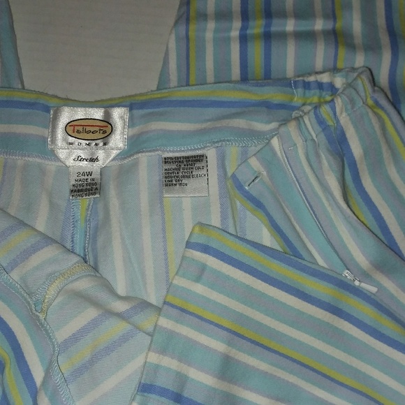 💲5/$25💲Talbot's Ladies Capris Size 24W - Picture 5 of 8